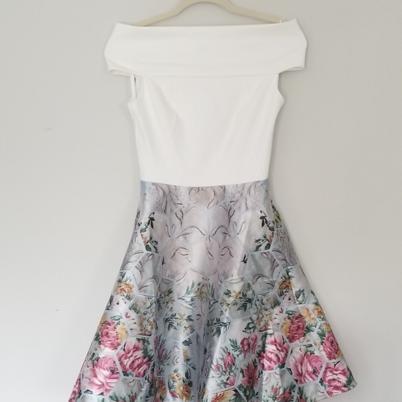 🍒NWT🍒 TED BAKER BARDOT DRESS - Picture 1 of 8
